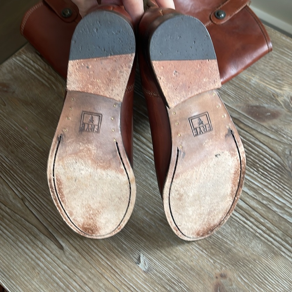 Frye, brown tall boots, size 8.5 - Picture 5 of 6